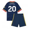 Arsenal Noni Madueke #20 Bortedraktsett Barn 2026-27 Kortermet (+ korte bukser)